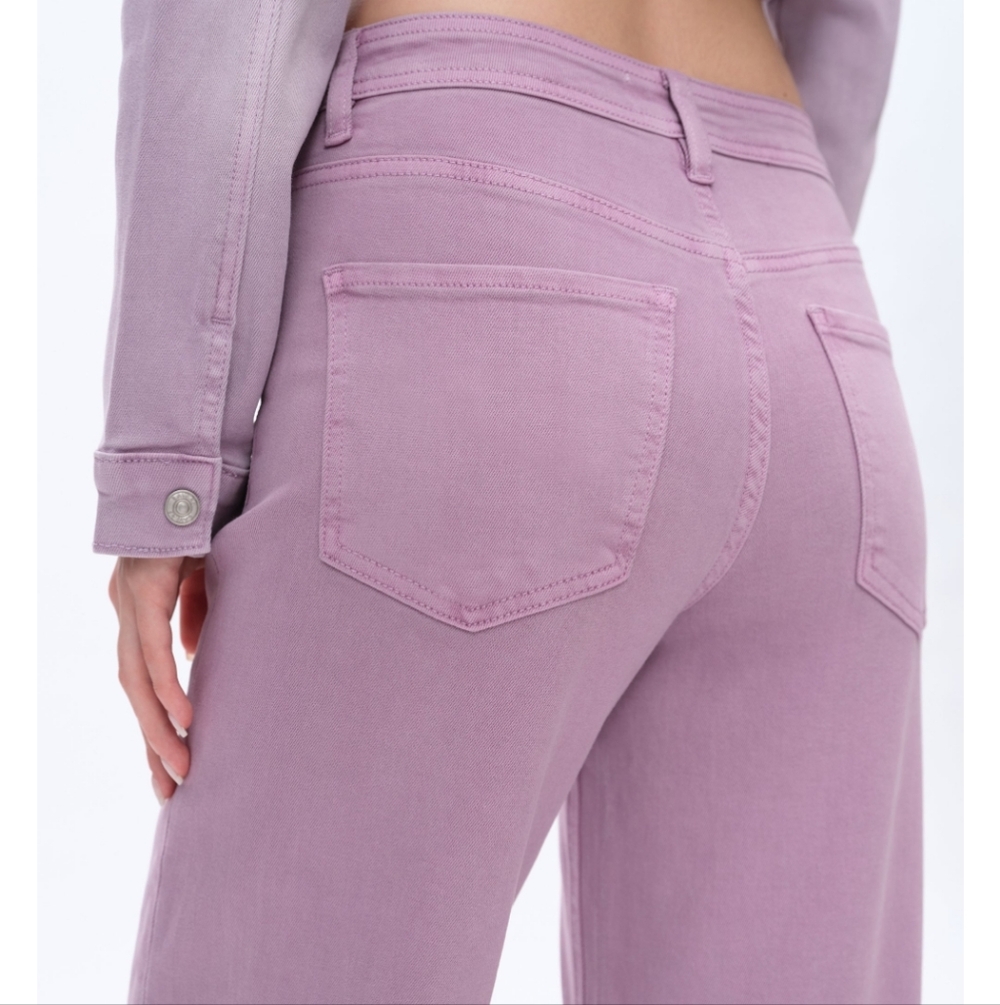 Bayeas Flora High Rise Straight Pants - Picture 6 of 12
